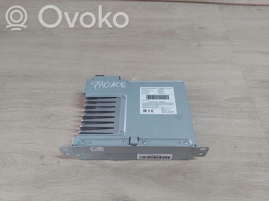 Toyota Proace Panel / Radioodtwarzacz CD/DVD/GPS 