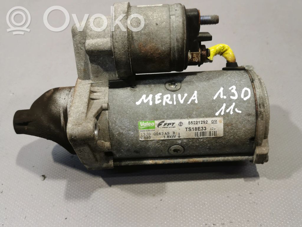 Opel Meriva B Starteris 