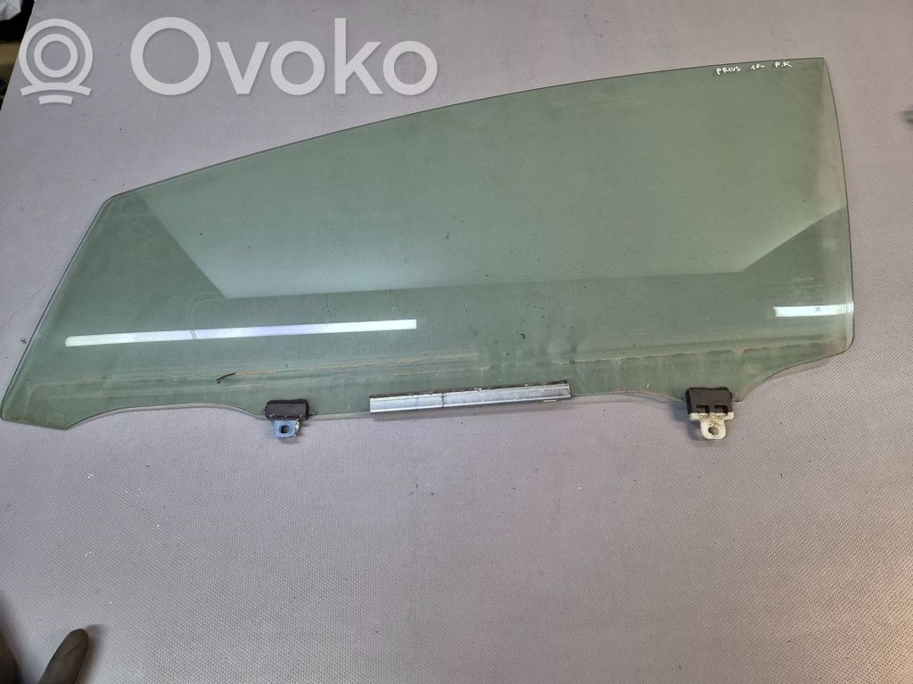 Toyota Prius (XW30) Pagrindinis priekinių durų stiklas (keturdurio) 