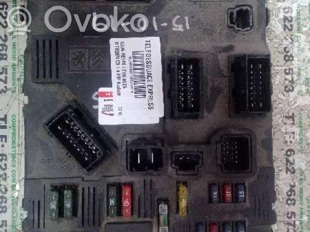 Citroen C3 Fuse module 