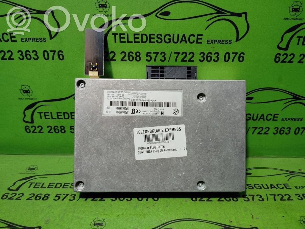 Seat Ibiza IV (6J,6P) Bluetooth control unit module 