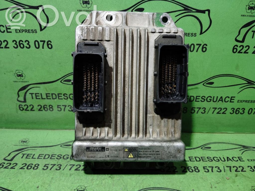 Opel Meriva A Unidad de control/módulo ECU del motor 