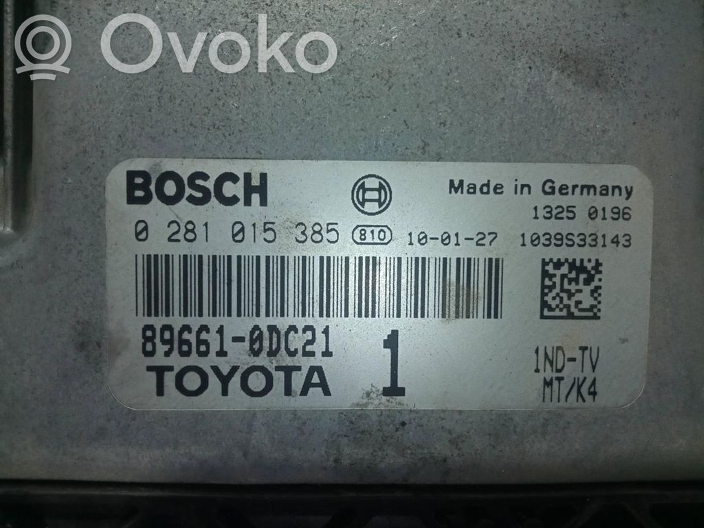 Engine control unit/module ECU   0281015385