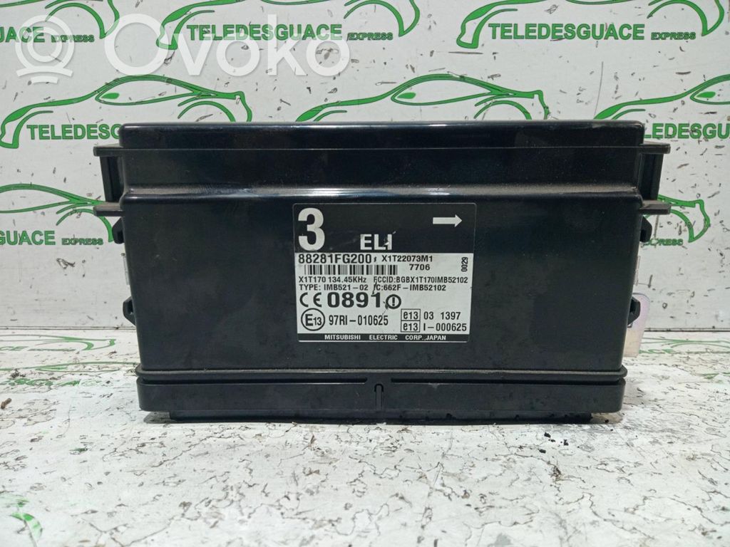 Subaru Impreza II Unidad de control/módulo del motor 