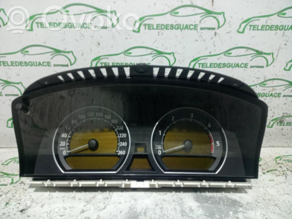 BMW 7 E65 E66 Speedometer (instrument cluster) 