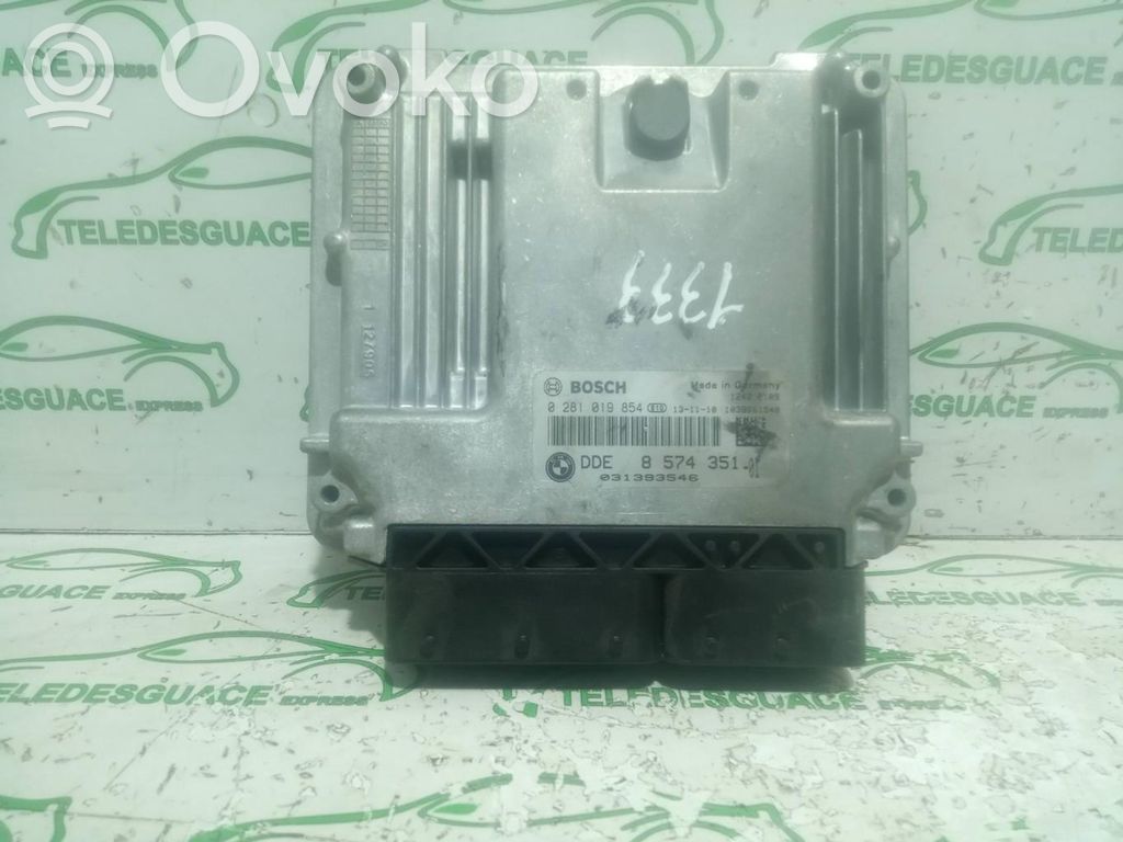 Unité de commande, module ECU de moteur   0281019854