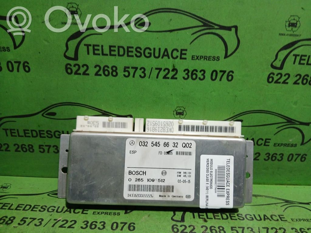 Engine control unit/module   0265109512