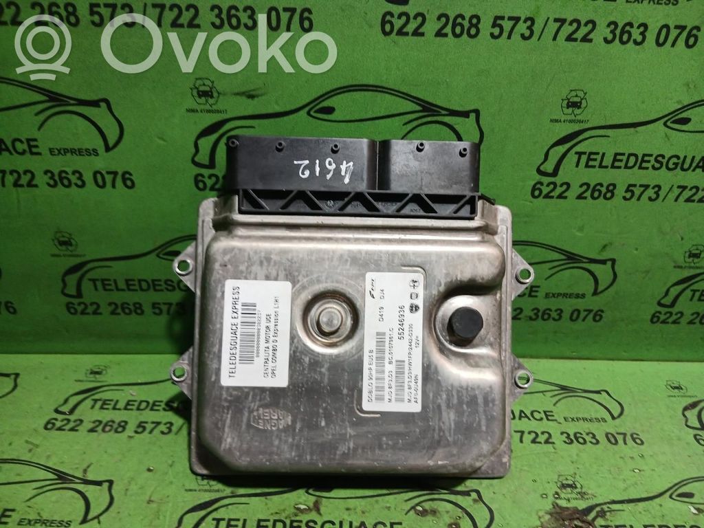 Opel Combo D Unitate control motor/modul ECU 