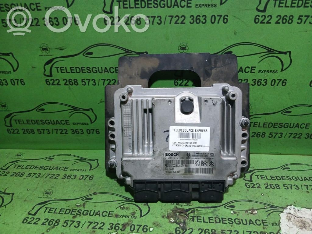 Citroen C4 Grand Picasso Unitate control motor/modul ECU 