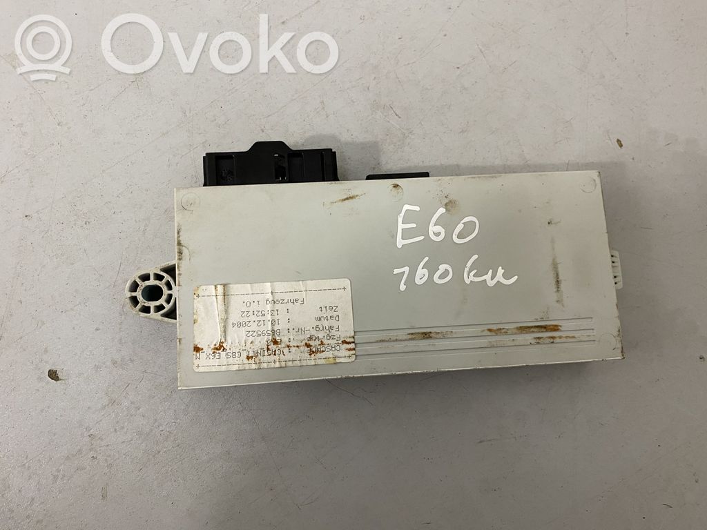 BMW 5 E60 E61 CAS valdymo blokas/ modulis 