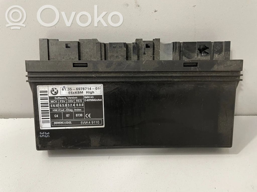 BMW 5 E60 E61 Kėbulo modulis 