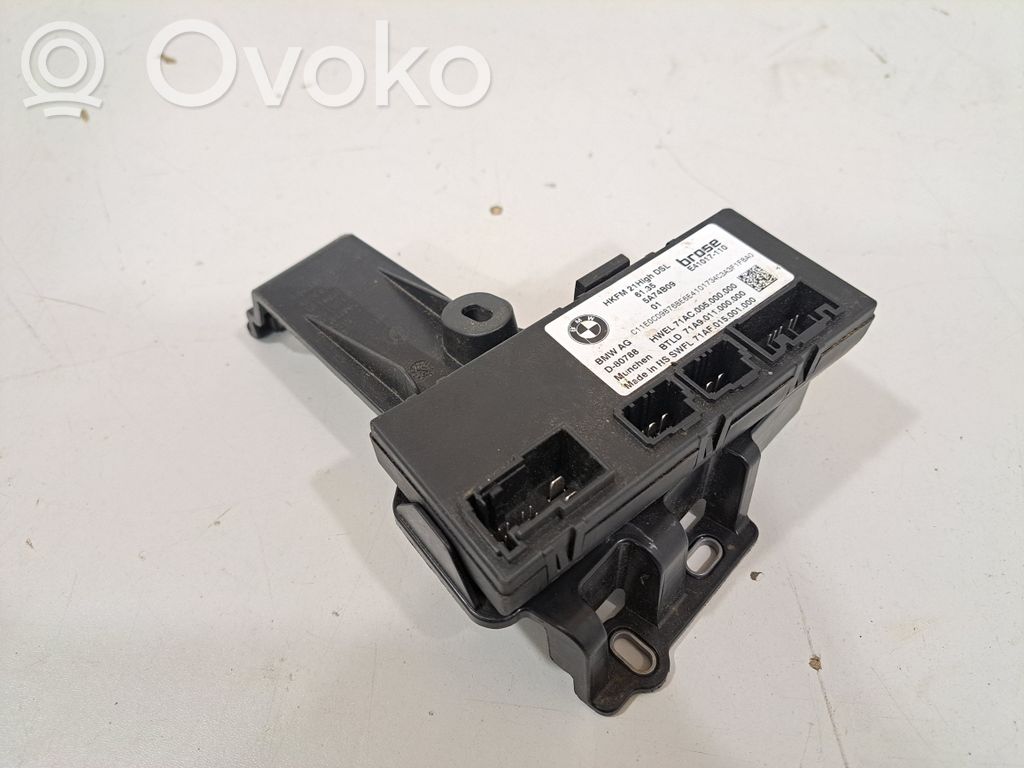 BMW iX Tailgate/trunk control unit/module 