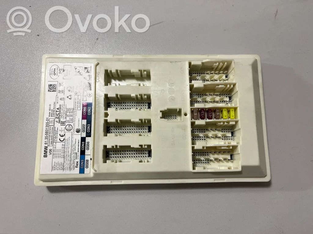 Central body control module   5B31355,5B6CEC1,5A7C988,5A7F2A6,5A86B93,5A9C915,5B31359,5B5BCF6