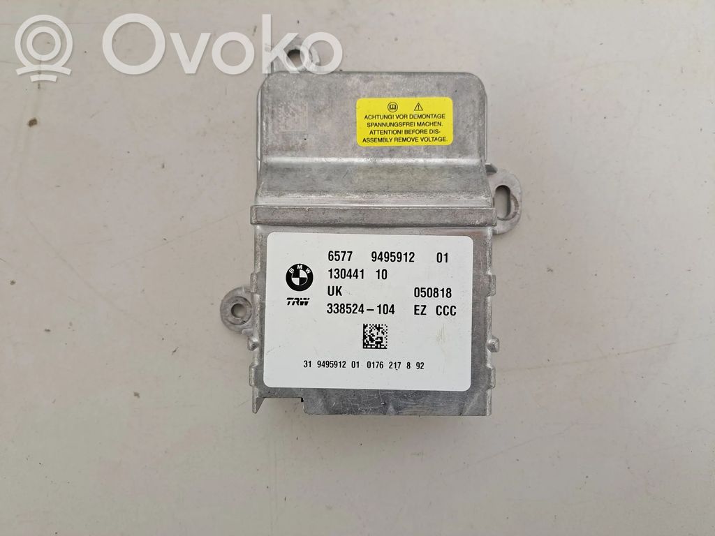 Airbag control unit/module   9495912,5A41CA3,5A0A173,6837163,6998488,7911252,9484304,9873244