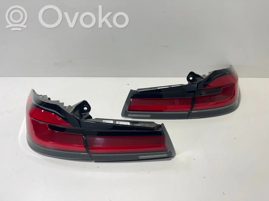 BMW 5 G30 G31 G38 Lampy tylne / Komplet 