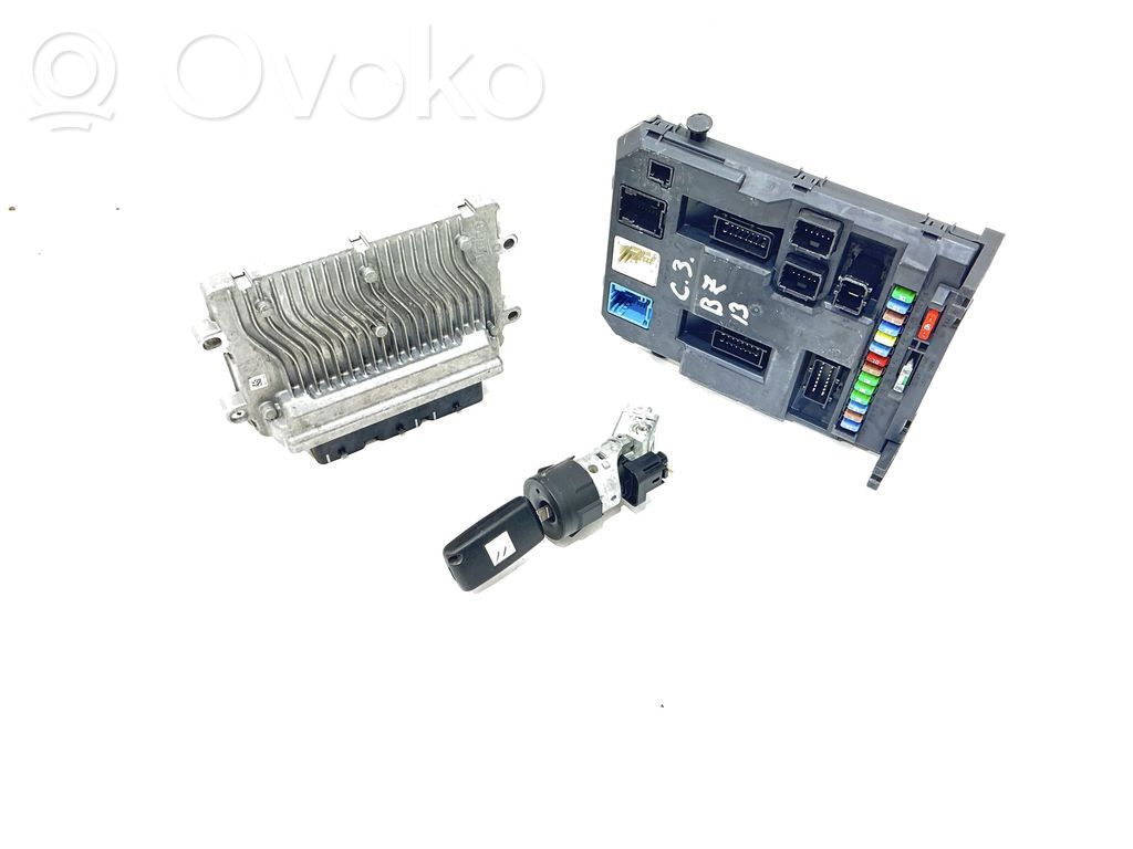 Citroen C3 Engine ECU kit and lock set 