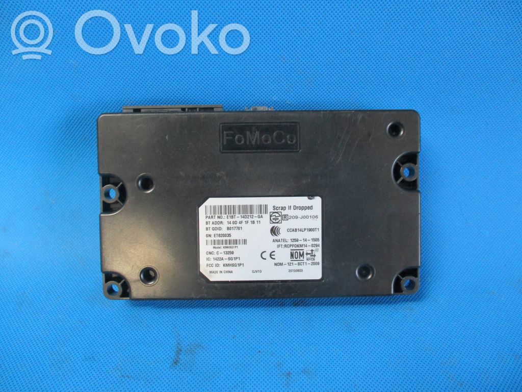 Bluetooth control unit module   E1BT14D212GA,B017701,ET620035,140D4F1F1B11