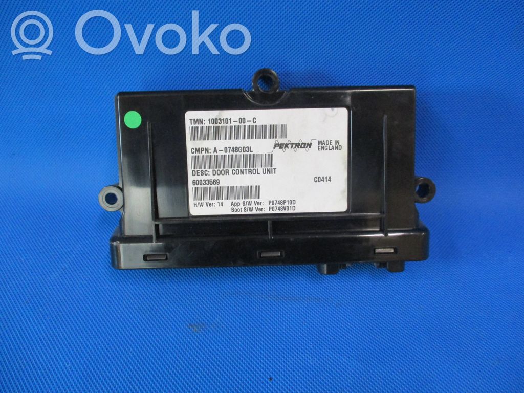 Tesla Model S Unitate/modul comandă uși 