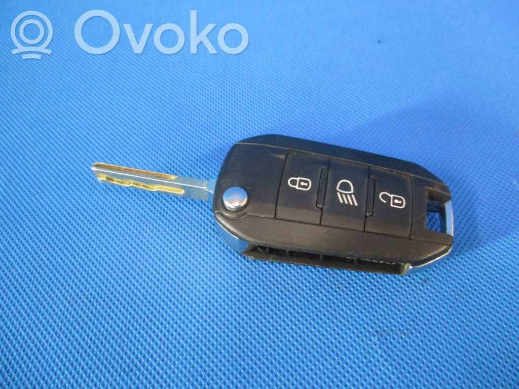 Citroen C3 Ignition key/card 