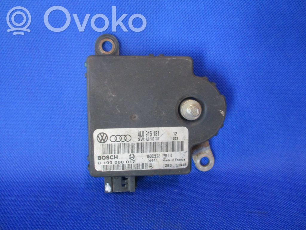 Audi Q7 4L Autres unités de commande / modules 