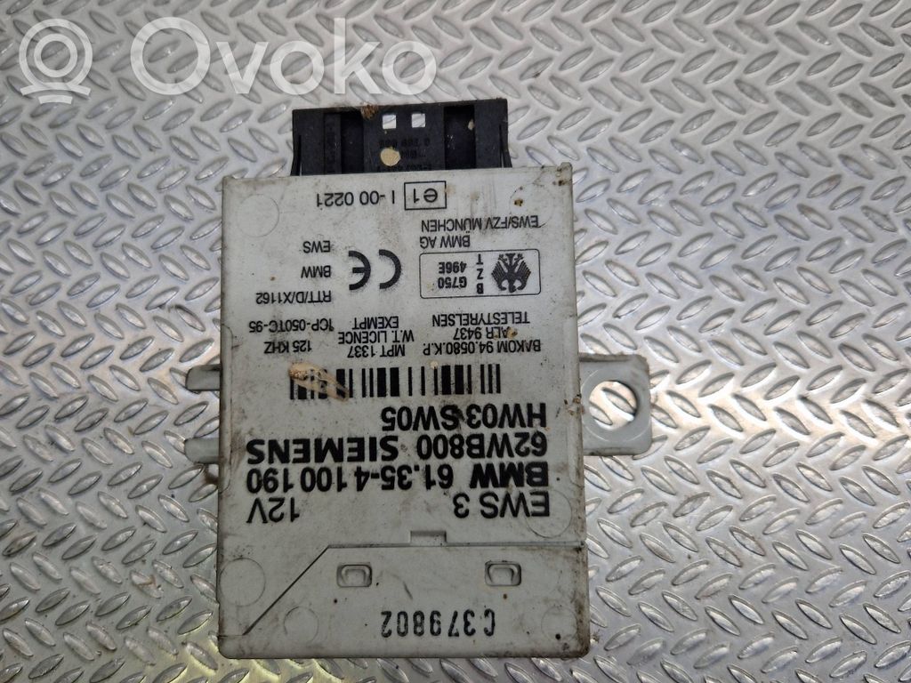 BMW 3 E46 Immobilizer control unit/module 
