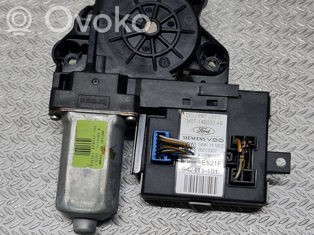 Ford Focus Silnik regulatora szyby drzwi przednich 