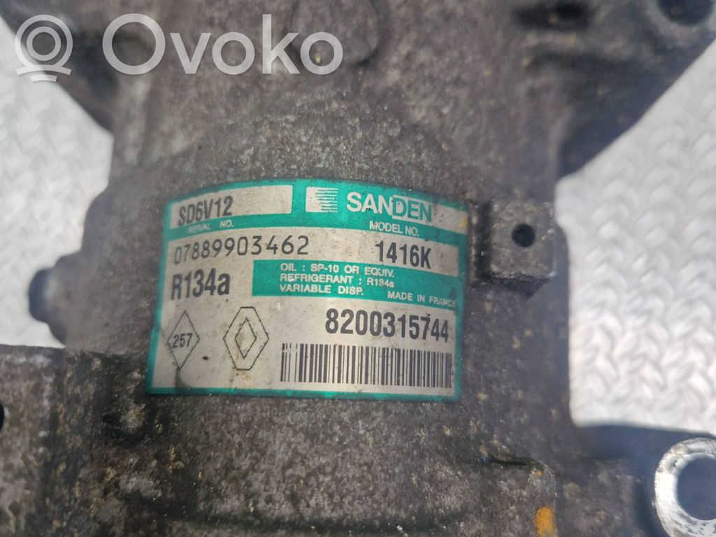 Klimakompressor Pumpe   8200315744,07889903462,2763000QAE,2763000QAL,7700273801,7701499969,8200600117,8200716562,8200866436,8200953358,8800315744