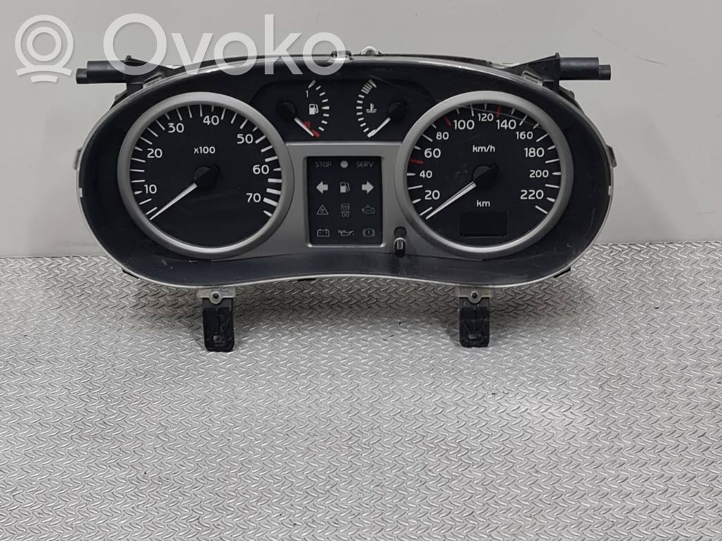 Renault Clio II Speedometer (instrument cluster) 