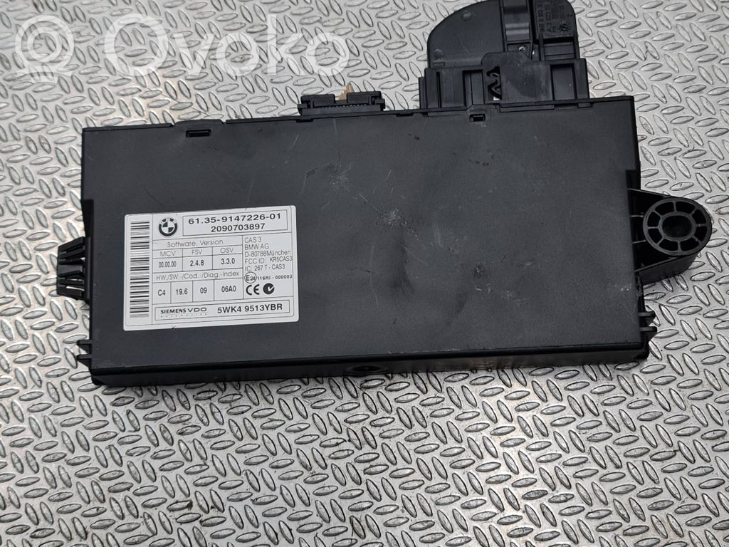 BMW 3 E90 E91 Unidad de control/módulo del CAS 