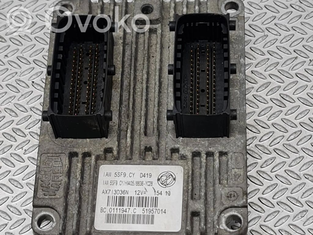 Lancia Ypsilon Engine control unit/module 