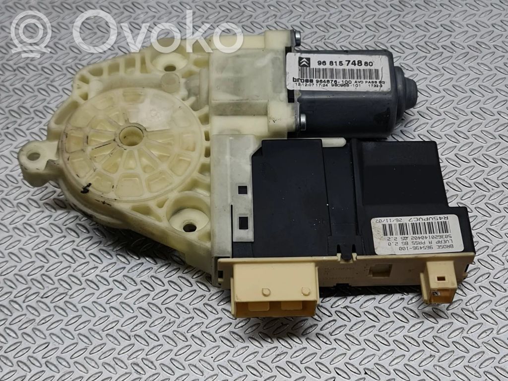 Citroen C4 I Silniczek podnośnika szyby drzwi 