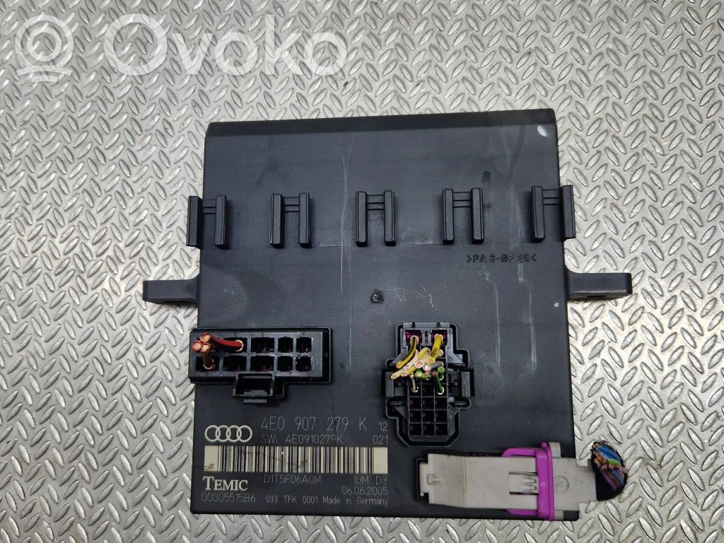 Audi A8 S8 D3 4E Comfort/convenience module 