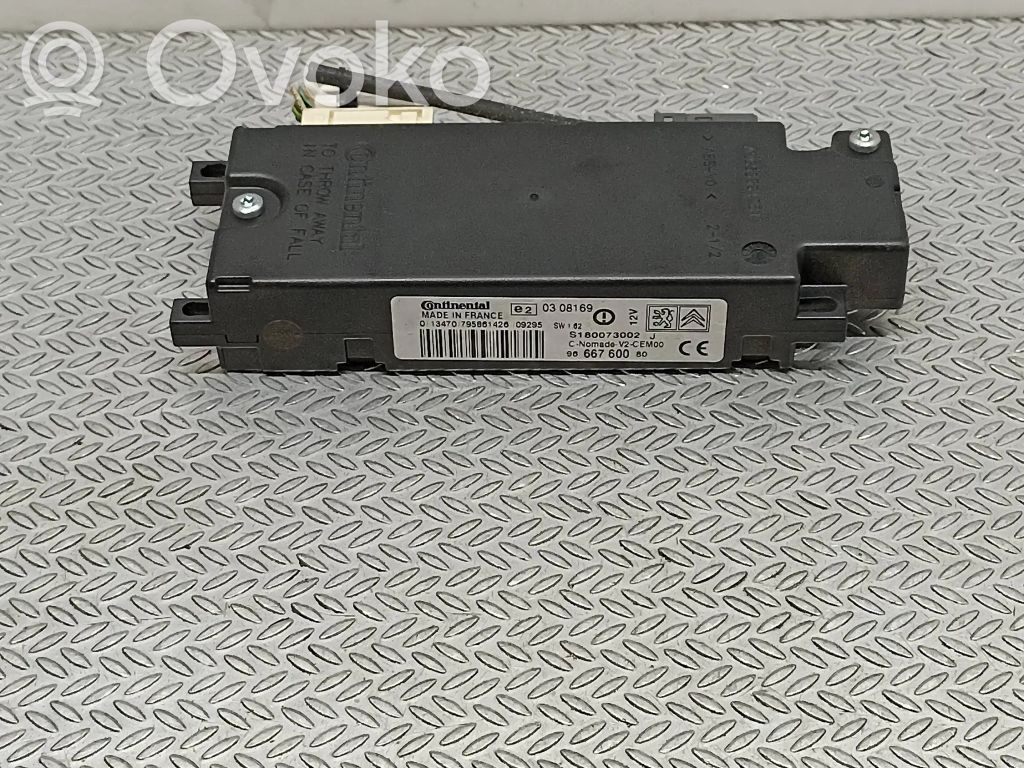 Peugeot 207 Bluetooth control unit module 
