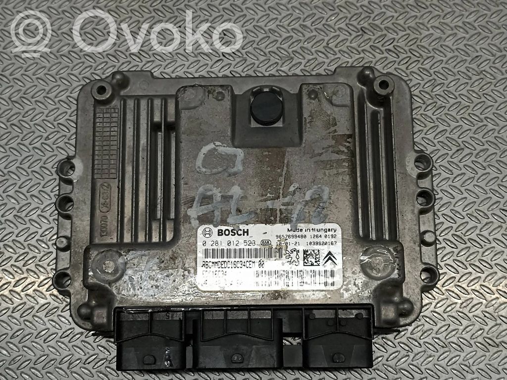 Citroen C3 Pluriel Engine control unit/module 