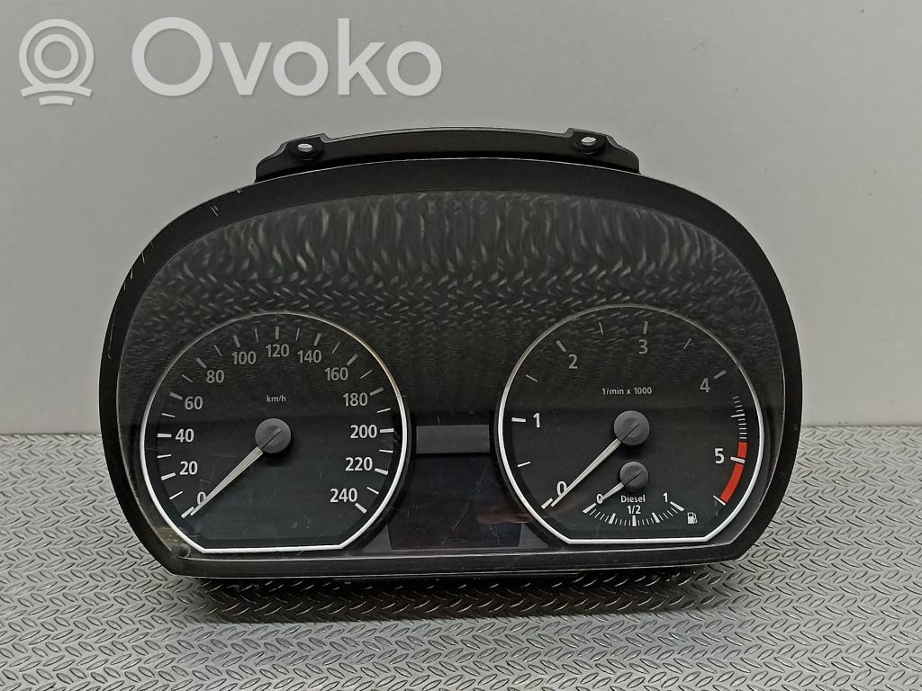 BMW 1 E81 E87 Speedometer (instrument cluster) 