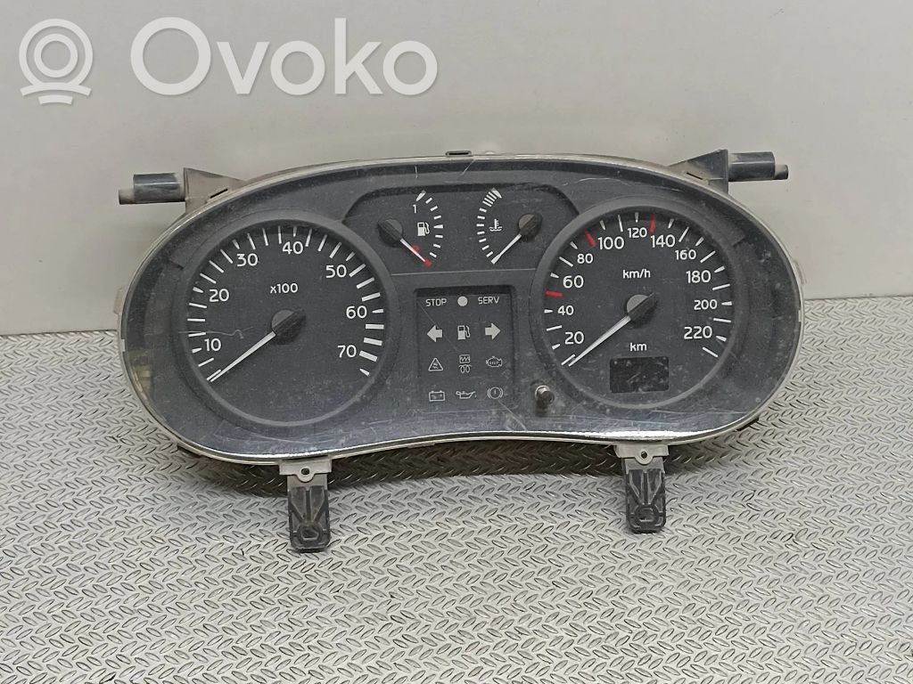 Renault Clio II Speedometer (instrument cluster) 
