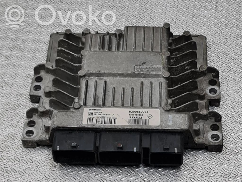 Renault Kangoo II Engine control unit/module 
