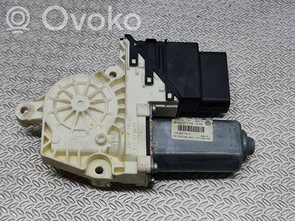 Volkswagen PASSAT B6 Silniczek podnoszenia szyby drzwi tylnych 