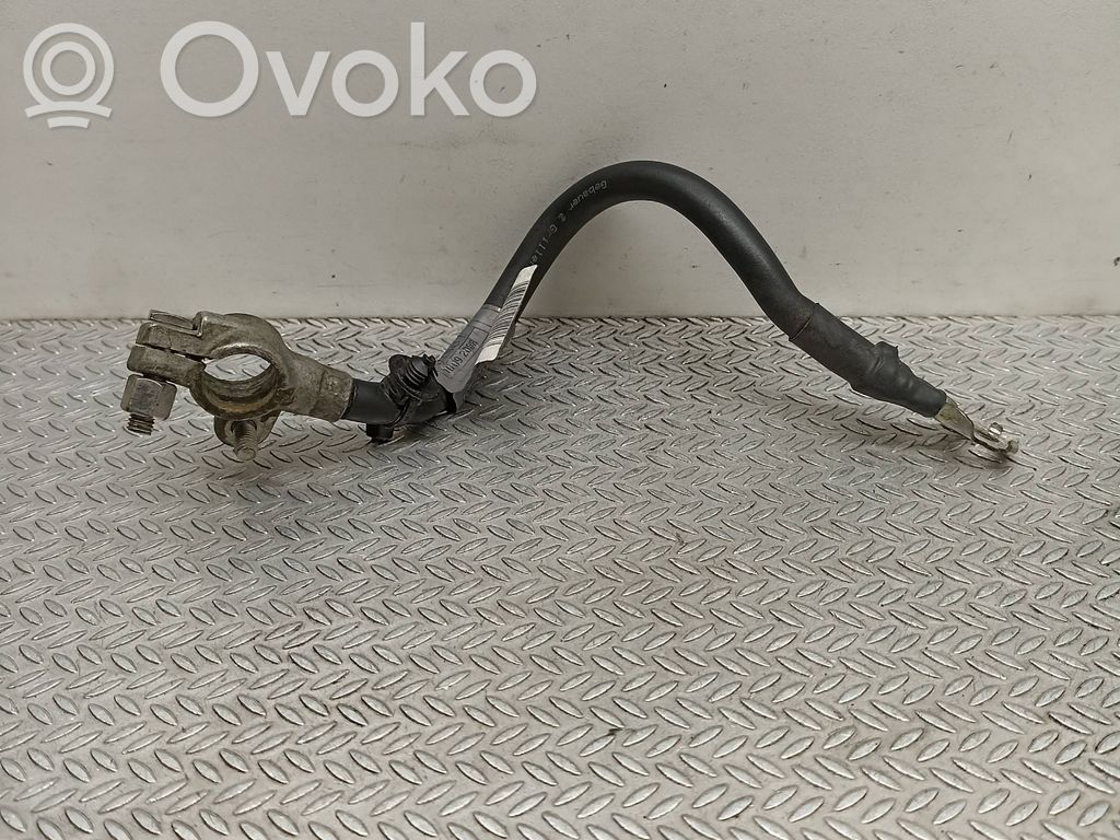 Mercedes-Benz C W204 Plus / Klema / Przewód akumulatora 