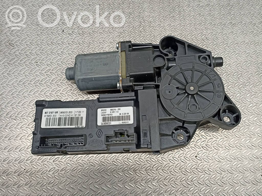 Silnik regulatora szyby drzwi przednich   966316200,3L9D0E31,503621150103