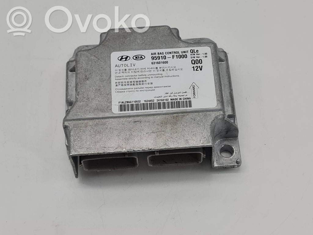 KIA Sportage Unitate/modul de comandă airbaguri 