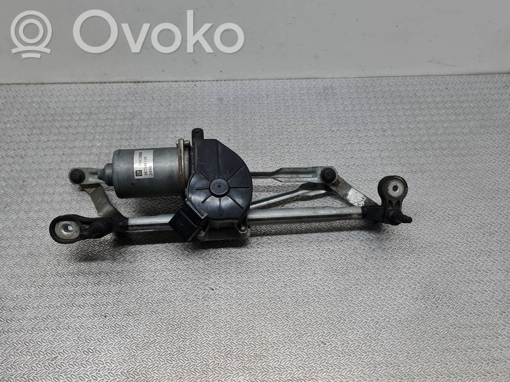 Opel Corsa E Front wiper linkage and motor 