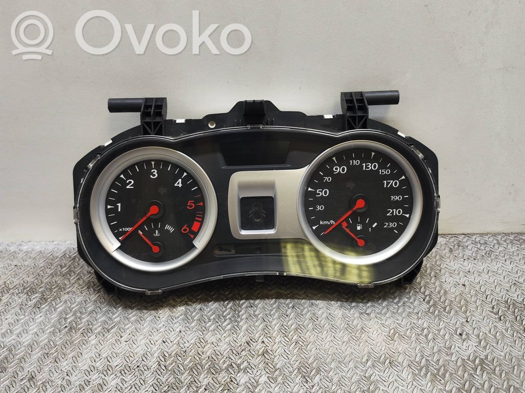 Renault Clio III Speedometer (instrument cluster) 