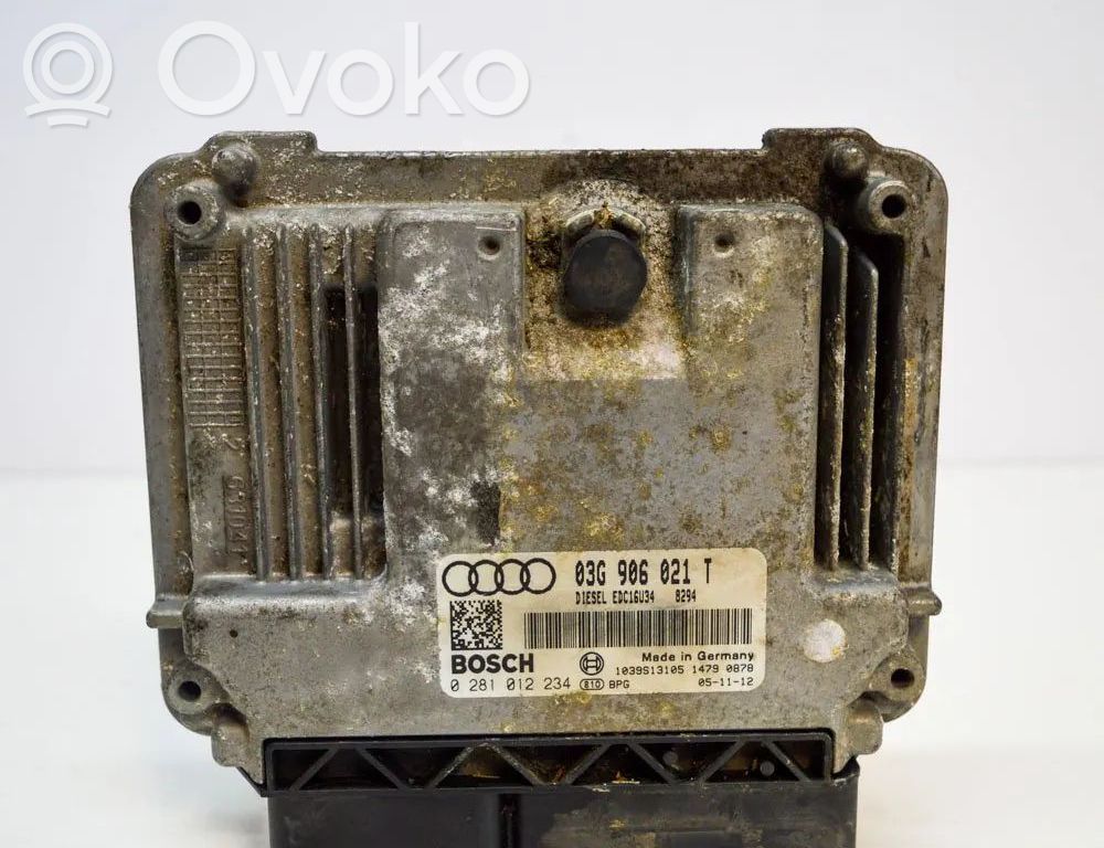 Audi A3 S3 8P Engine control unit/module 