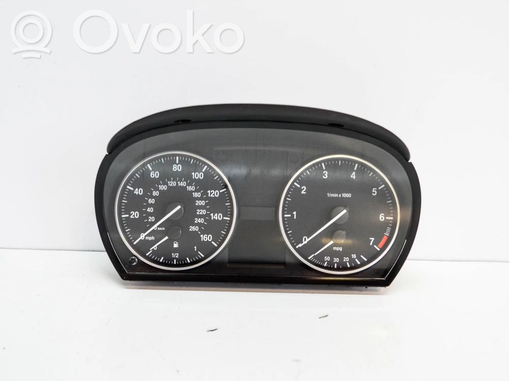BMW 3 E90 E91 Speedometer (instrument cluster) 