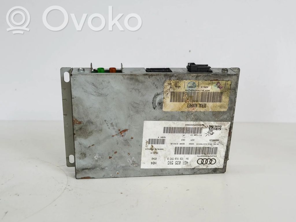 Audi A6 S6 C6 4F Unidad de control de sonido audio HiFi 