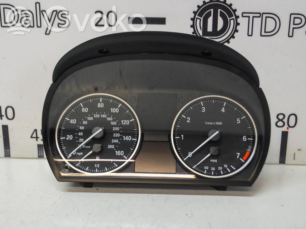 BMW 3 E90 E91 Tachimetro (quadro strumenti) 