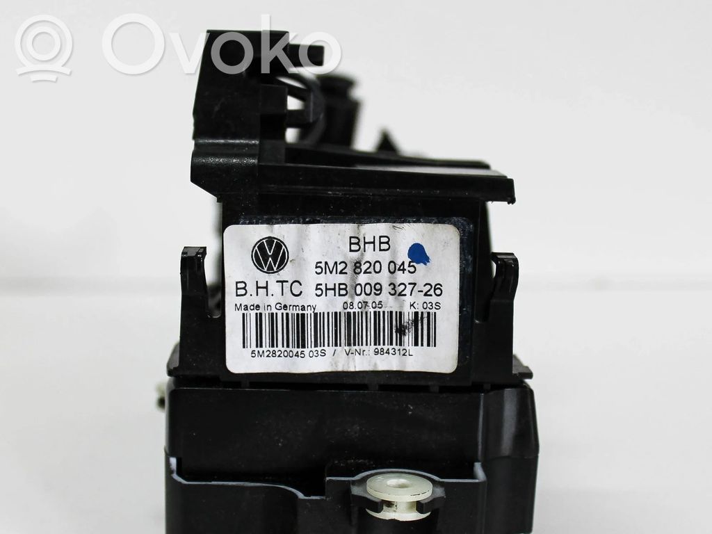 Volkswagen Golf V Interior fan control switch 