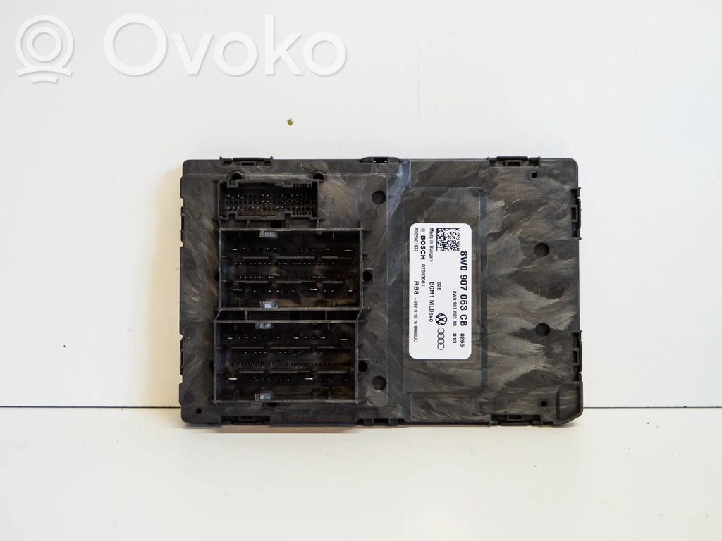 Audi A4 S4 B9 8W Module de contrôle carrosserie centrale 
