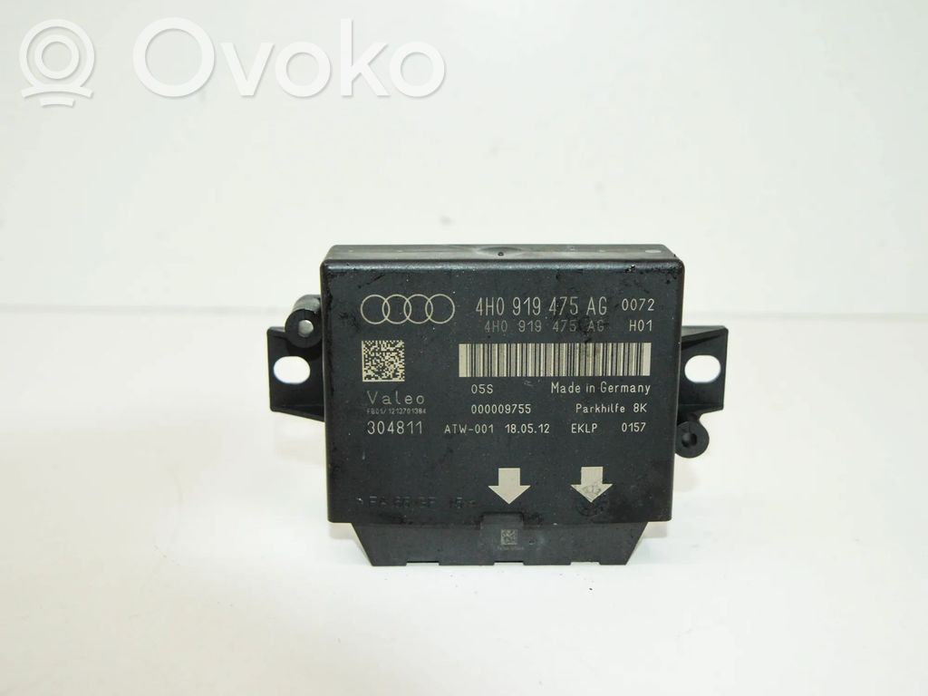 Unité de commande, module PDC aide au stationnement   4H0919475AG